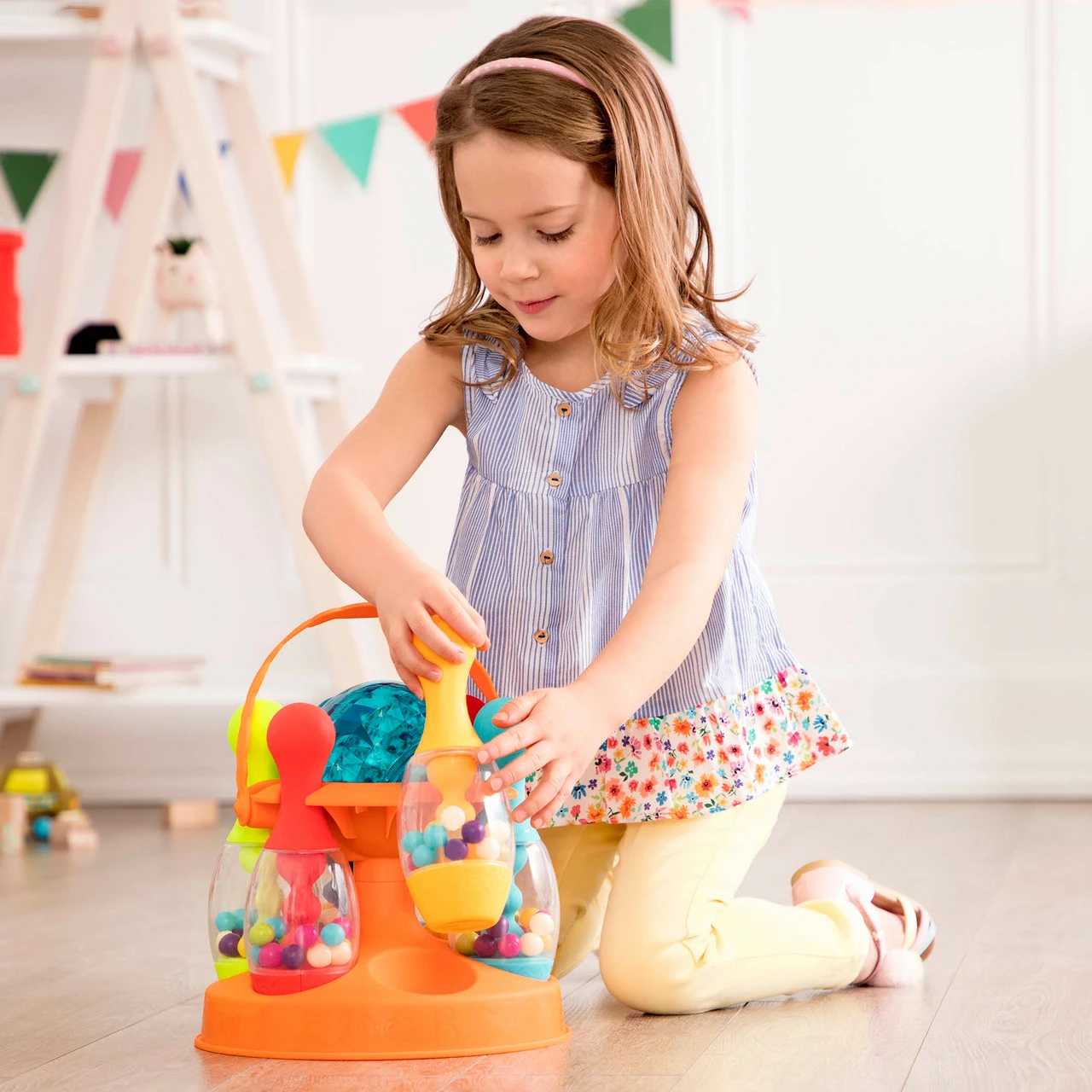 B. Light-Up Bowling Set 3 B. Light-Up Bowling Set - Image 3