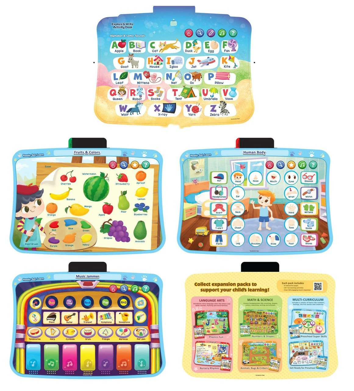 VTech Touch & Learn Activity Desk Deluxe 3 VTech Touch & Learn Activity Desk Deluxe - Image 3