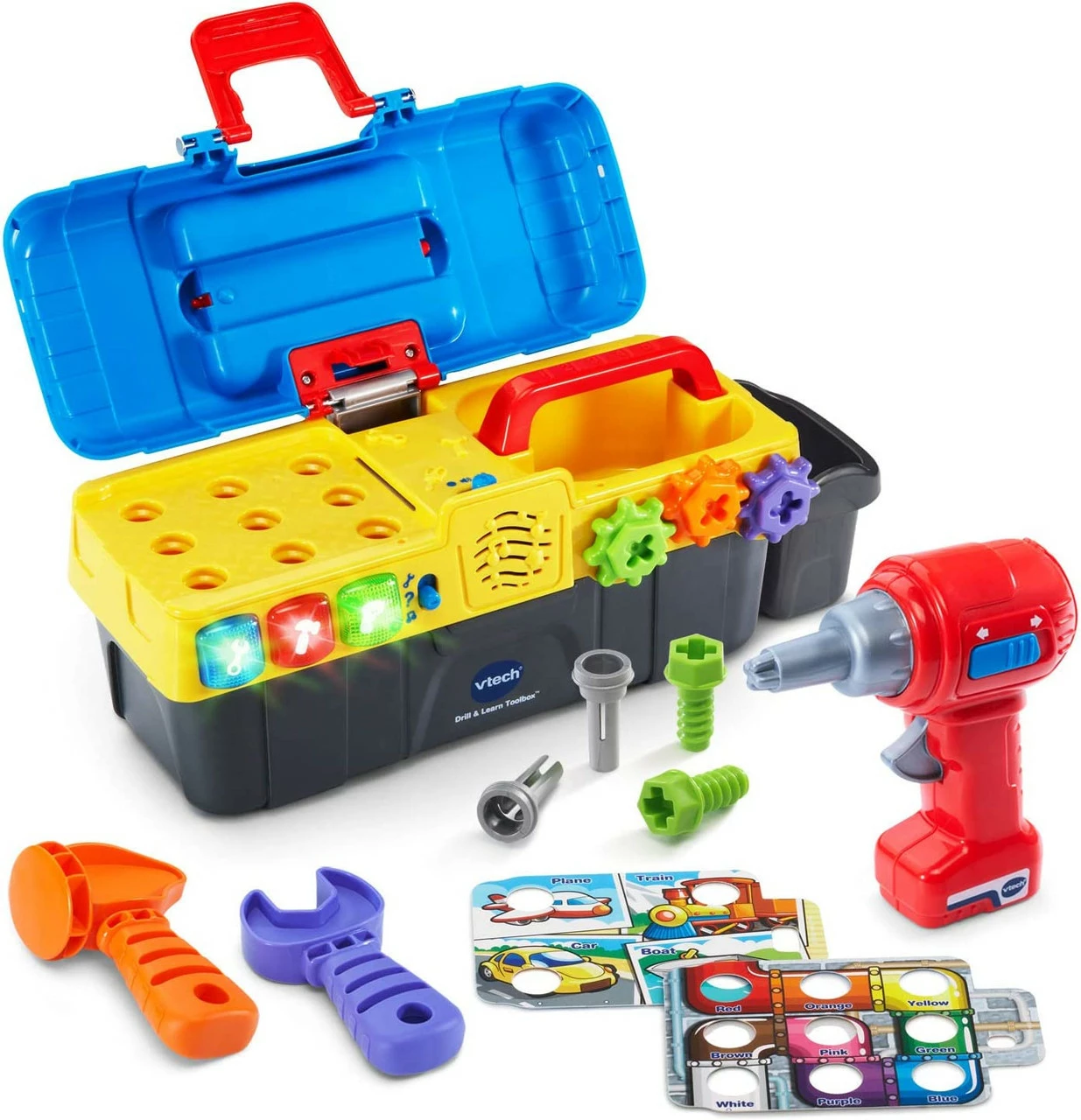 VTech Drill & Learn Toolbox Deluxe 1 VTech Drill & Learn Toolbox Deluxe