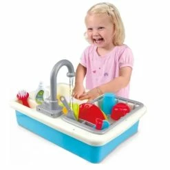 Playgo Wash-Up Kitchen Sink With 20 Accessories -Fisher-price-shop 1 90295.1664170313
