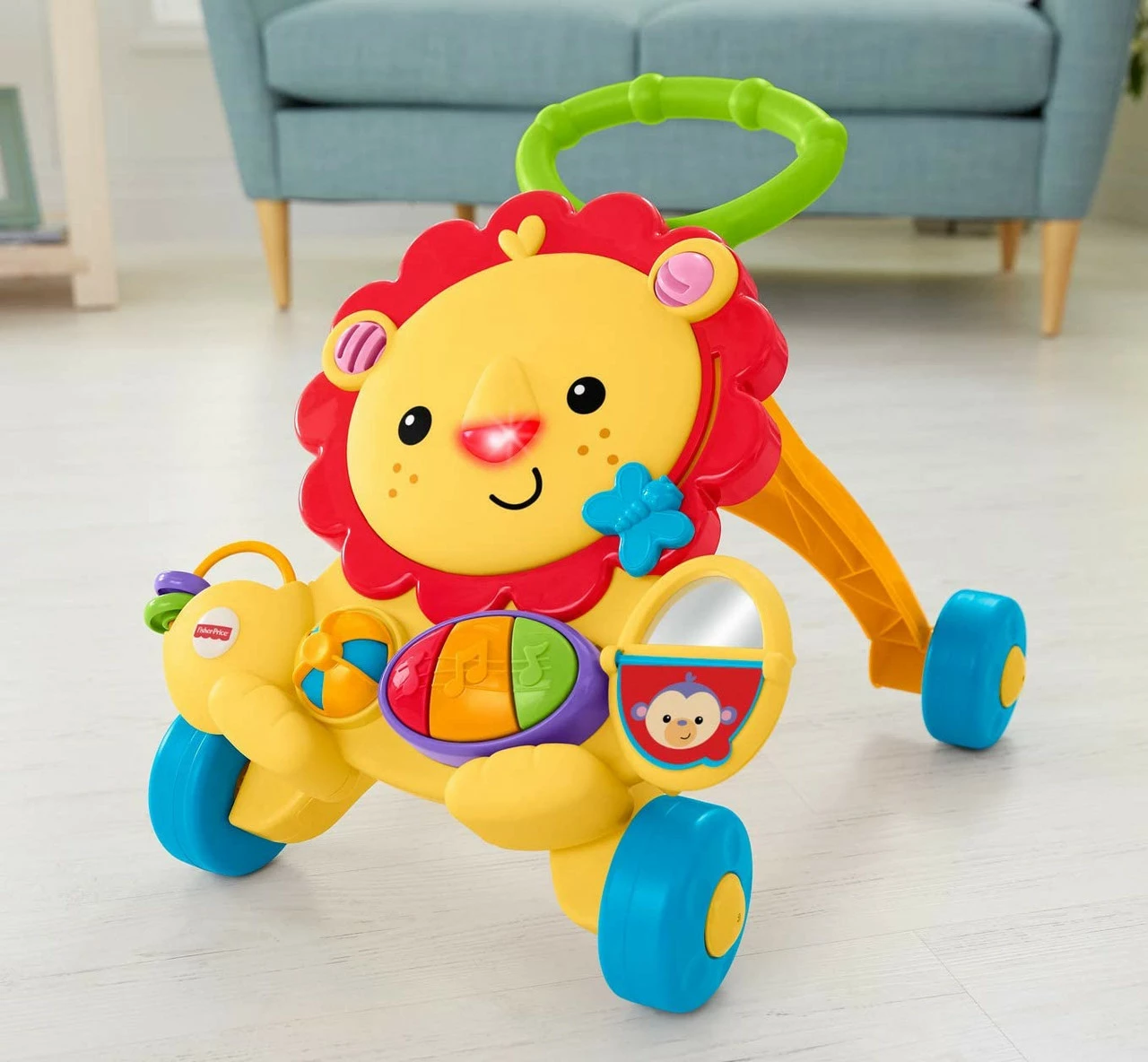 Fisher Price Musical Lion Walker 5 Fisher Price Musical Lion Walker - Image 5