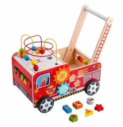 Wonder Co Wooden Fire Station Walker