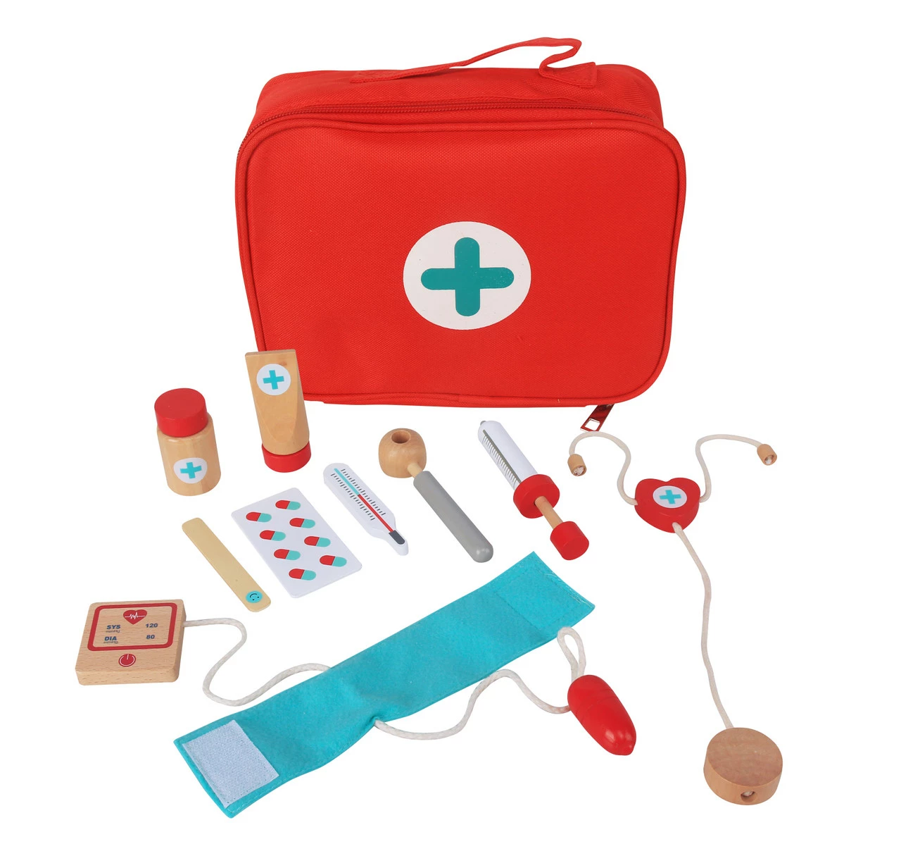 Wonder Co Wooden Medical Material Bag Kit 1 Wonder Co Wooden Medical Material Bag Kit