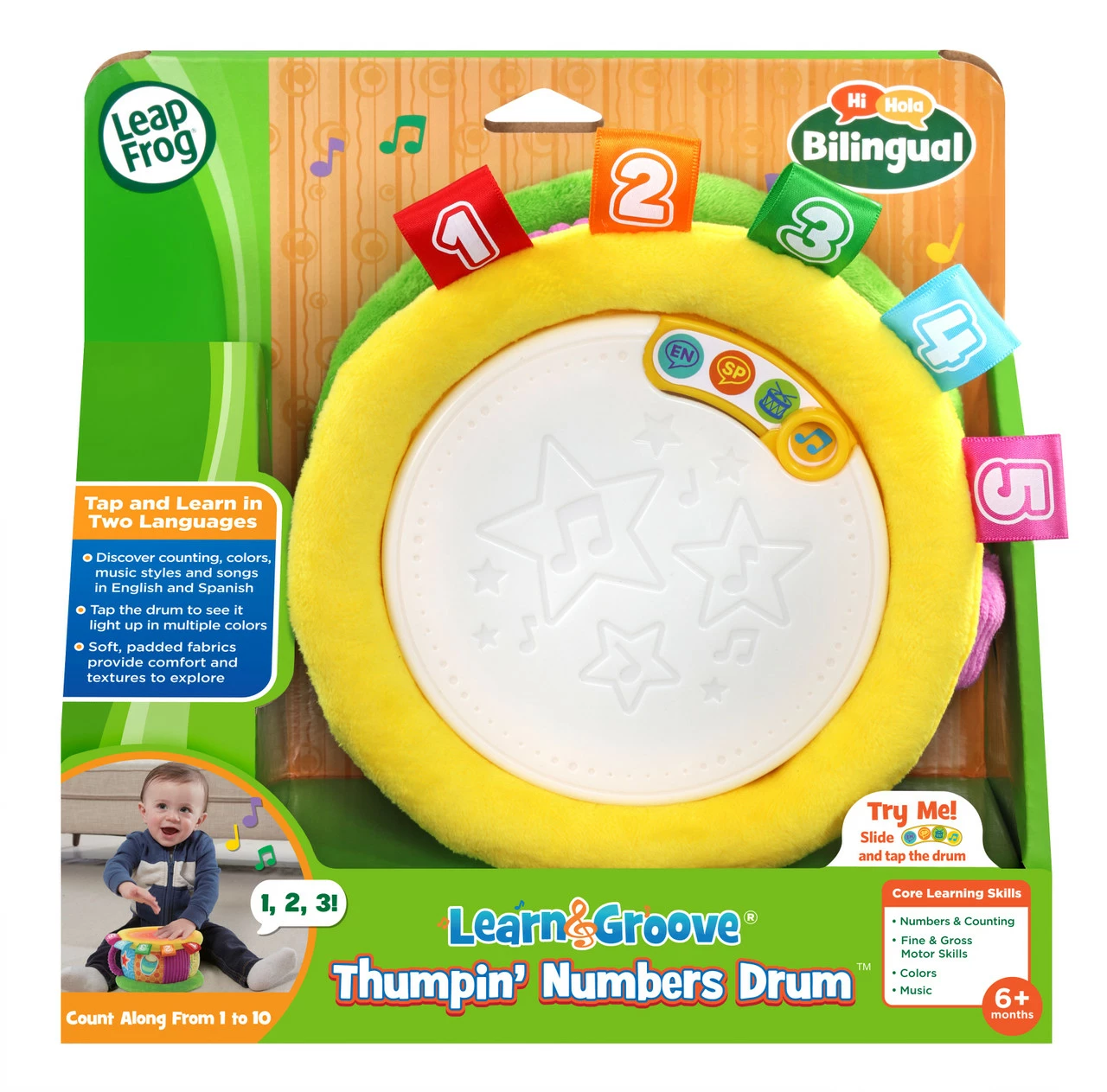 Leapfrog Learn & Groove Thumpin' Numbers Drum 7 Leapfrog Learn & Groove Thumpin' Numbers Drum - Image 7