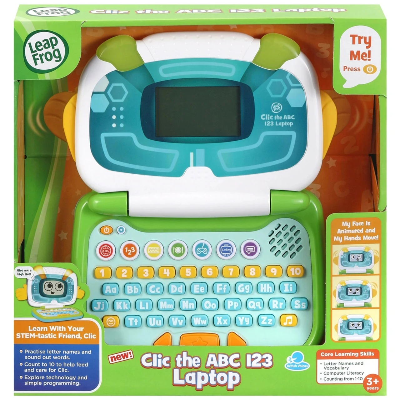 Leapfrog Clic The ABC 123 Laptop 2 Leapfrog Clic The ABC 123 Laptop - Image 2