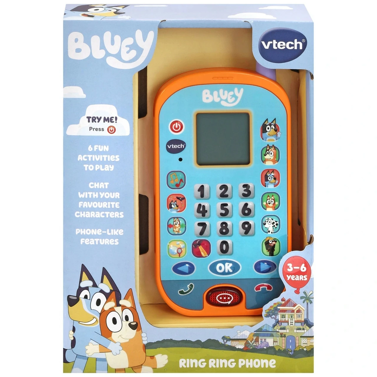Vtech Bluey Ring Ring Phone 2 Vtech Bluey Ring Ring Phone - Image 2