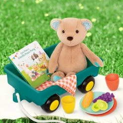 B. Classic Plush Bear, Board Book & Deluxe Picnic Set 8 B. Classic Plush Bear, Board Book & Deluxe Picnic Set -Fisher-price-shop 22006534 4 03722.1671157515