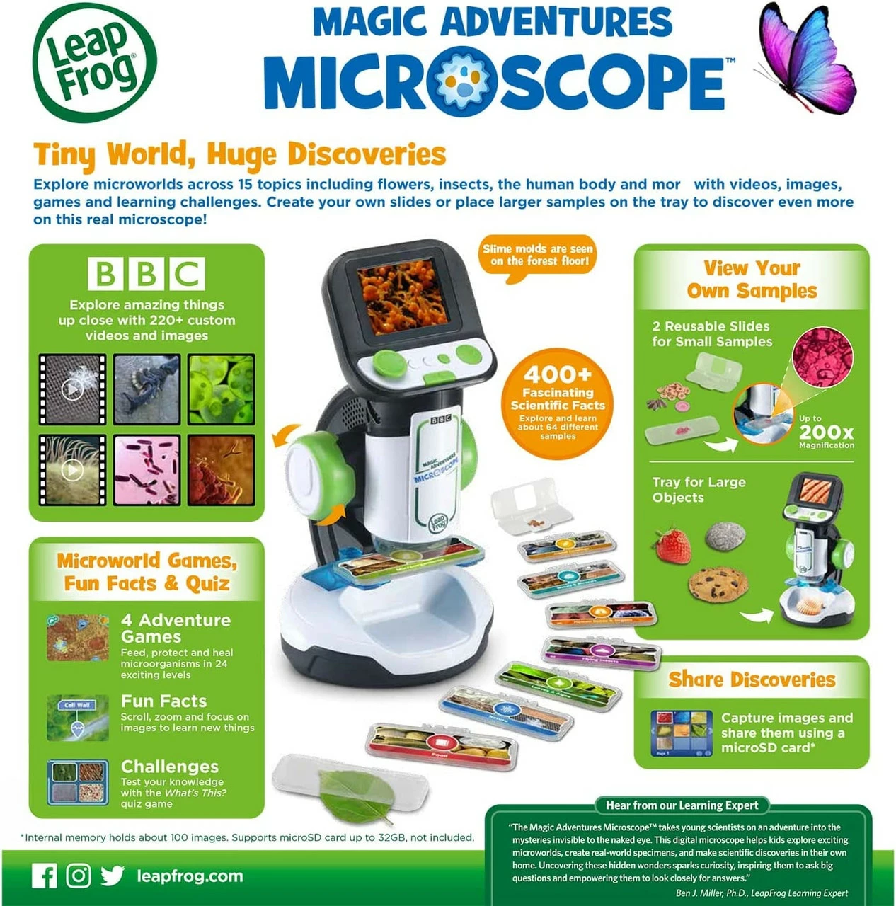 LeapFrog Magic Adventures Microscope 10 LeapFrog Magic Adventures Microscope - Image 10