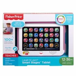 Fisher-Price Laugh & Learn Smart Stages Tablet - Pink -Fisher-price-shop 2 22032.1665022822