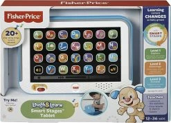Fisher-Price Pretend Tablet Learning Toy With Lights - Blue? -Fisher-price-shop 2 26630.1665023388