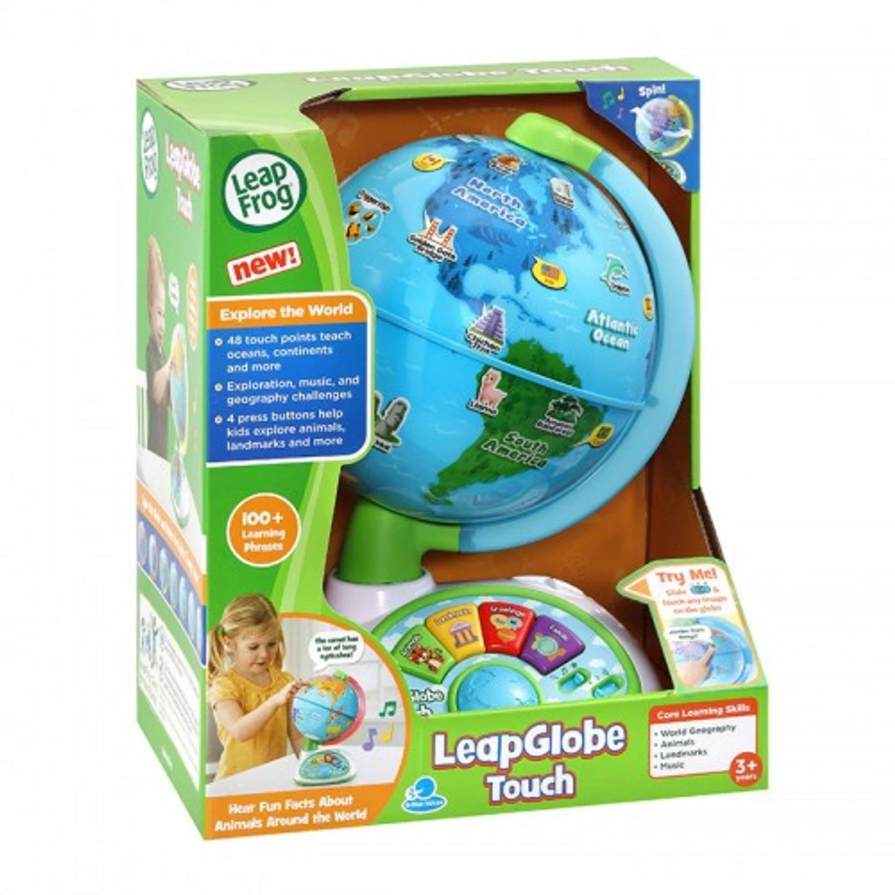 LeapFrog LeapGlobe Touch | Touch & Learn Junior Globe 4 LeapFrog LeapGlobe Touch | Touch & Learn Junior Globe - Image 4