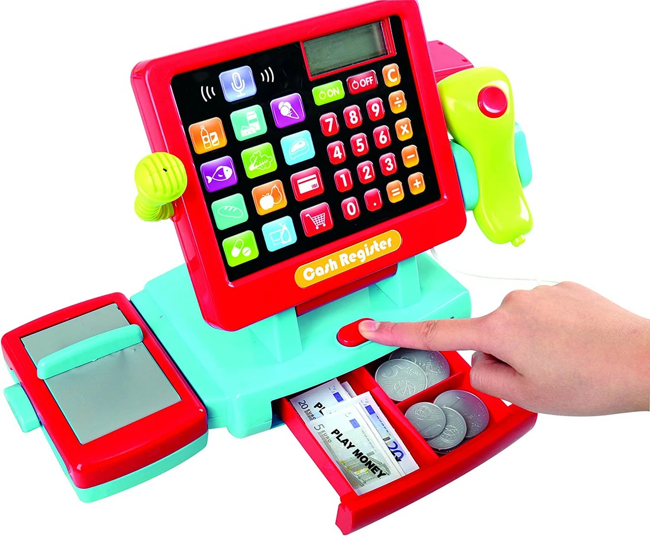 Playgo Cash Register Toy & Accessories - Touch & Count Supermarket 2 Playgo Cash Register Toy & Accessories - Touch & Count Supermarket - Image 2