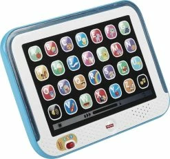 Fisher-Price Pretend Tablet Learning Toy With Lights - Blue?
