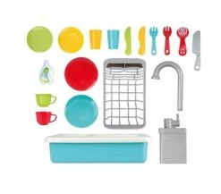 Playgo Wash-Up Kitchen Sink With 20 Accessories -Fisher-price-shop 4 68998.1664170313