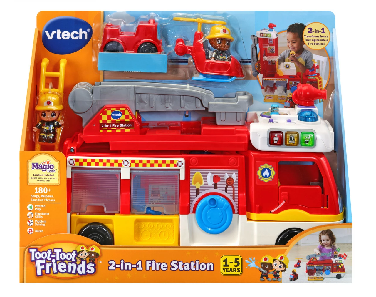 Vtech Toot-Toot Friends 2-in-1 Fire Station 7 Vtech Toot-Toot Friends 2-in-1 Fire Station - Image 7