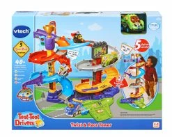 Vtech Toot-Toot Drivers Twist And Race Tower -Fisher-price-shop 535003 TTD TwistRacetower GB Direct 79290.1609383751