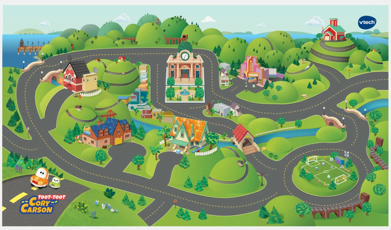 Toot-Toot Cory Carson Playmat 2 Toot-Toot Cory Carson Playmat - Image 2