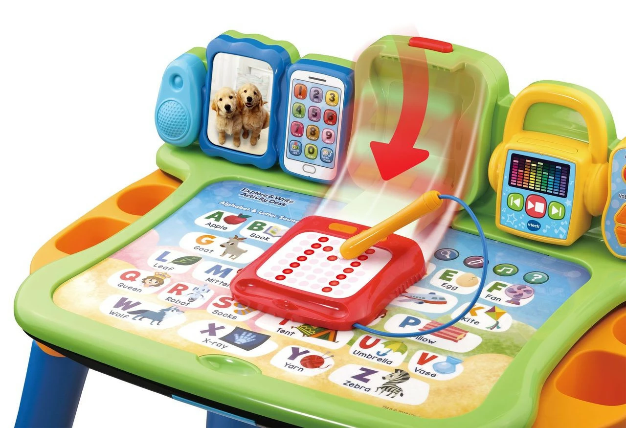VTech Touch & Learn Activity Desk Deluxe 2 VTech Touch & Learn Activity Desk Deluxe - Image 2