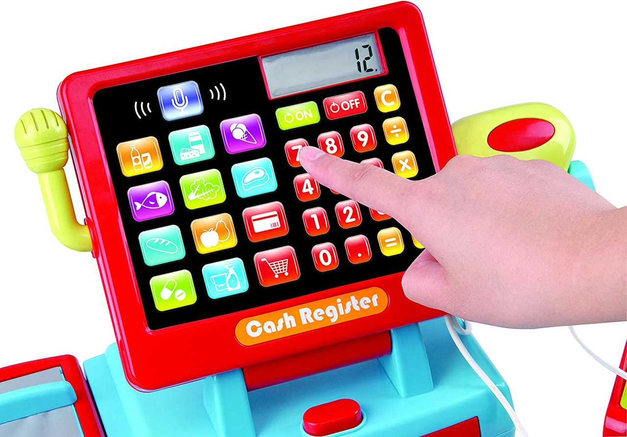 Playgo Cash Register Toy & Accessories - Touch & Count Supermarket 6 Playgo Cash Register Toy & Accessories - Touch & Count Supermarket - Image 6