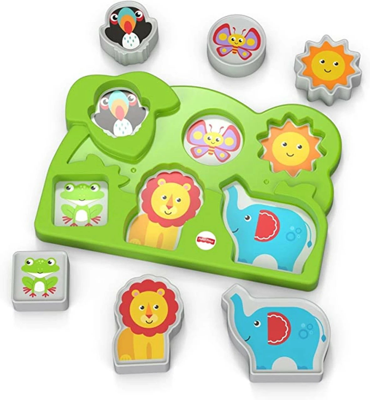 Fisher Price Jungle Animal Puzzle 1 Fisher Price Jungle Animal Puzzle