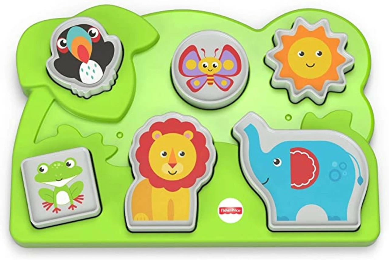 Fisher Price Jungle Animal Puzzle 3 Fisher Price Jungle Animal Puzzle - Image 3