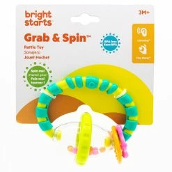 Bright Starts Grab & Spin Rattle And Teether Toy 9 Bright Starts Grab & Spin Rattle And Teether Toy -Fisher-price-shop 8533 1 39354.1593740908