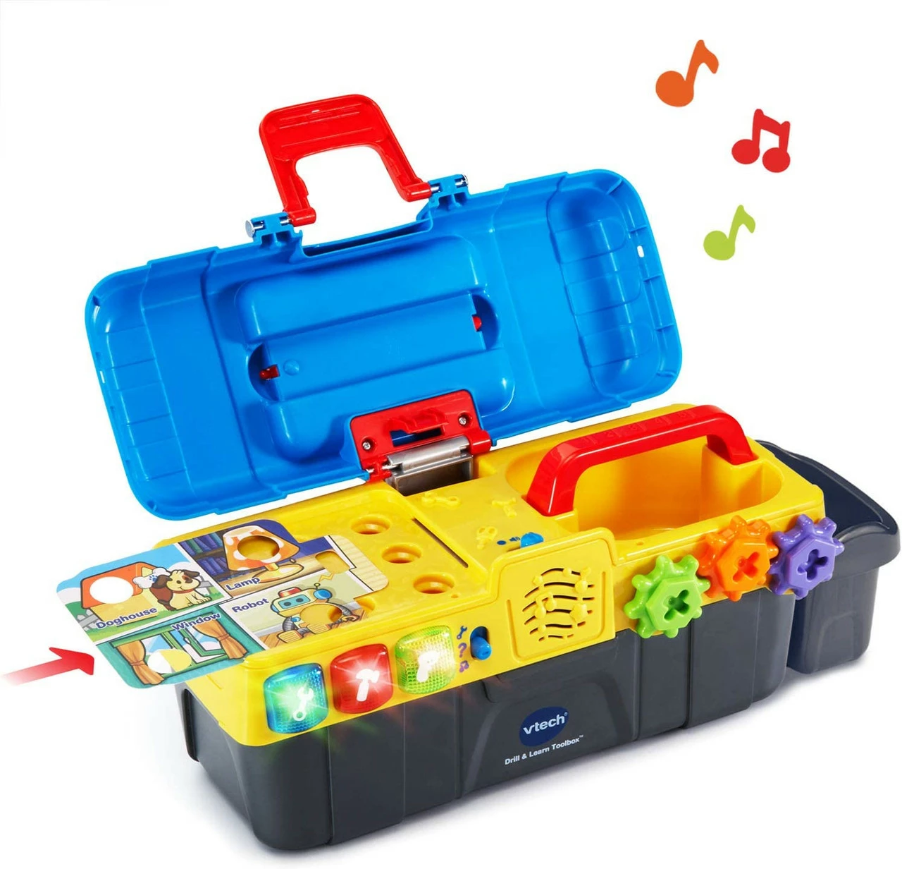 VTech Drill & Learn Toolbox Deluxe 2 VTech Drill & Learn Toolbox Deluxe - Image 2