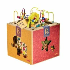B. Zany Zoo Wooden Activity Cube -Fisher-price-shop BX1004 PKG 51997.1600661351
