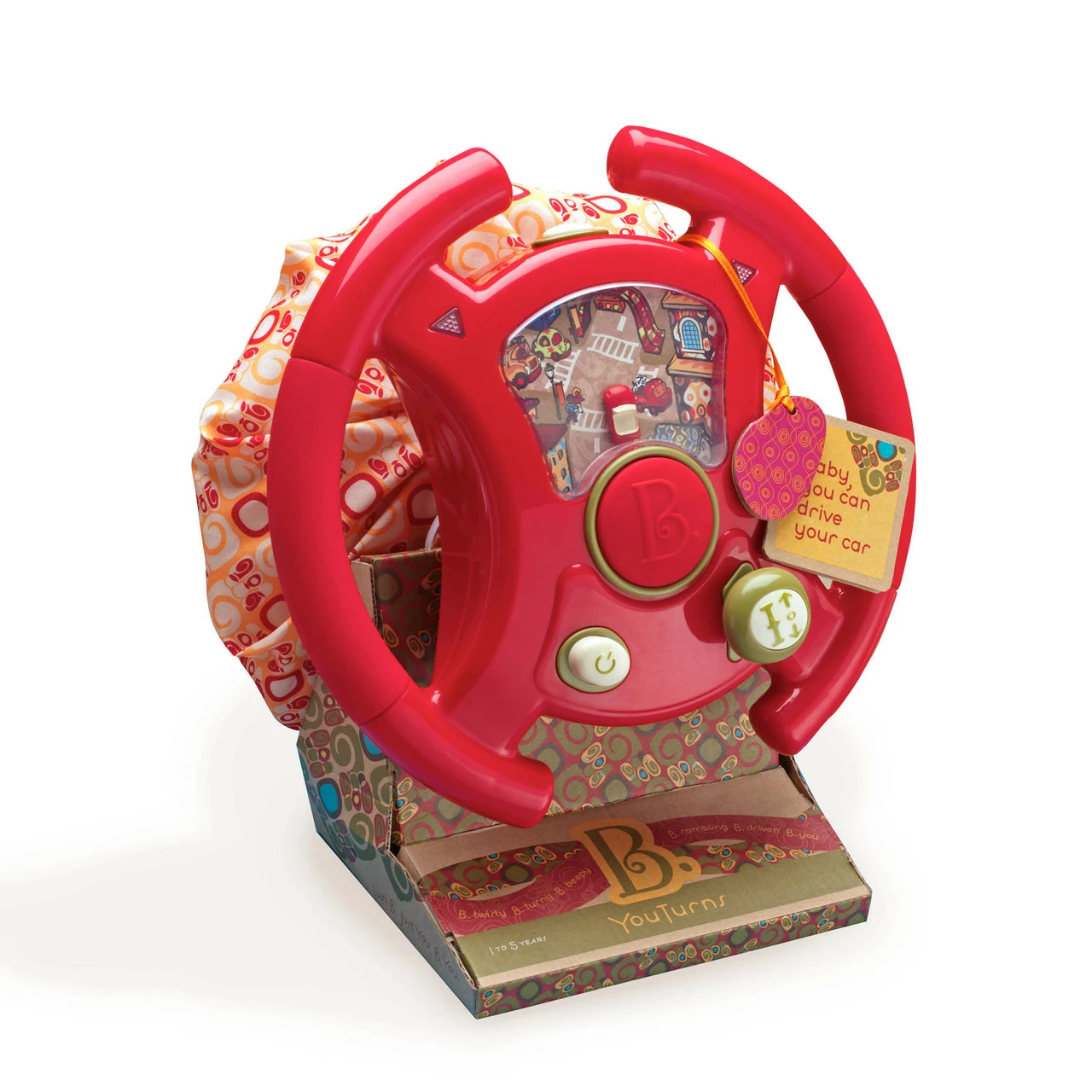 B. YouturnsTM Steering Wheel 5 B. YouturnsTM Steering Wheel - Image 5