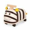Zippity Zebra Wooden Zebra Ride-On