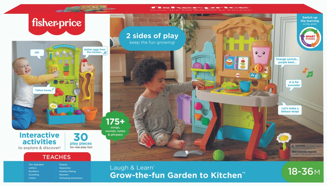 Fisher-Price Laugh & Learn Grow-the-Fun Garden To Kitchen 5 Fisher-Price Laugh & Learn Grow-the-Fun Garden To Kitchen - Image 5