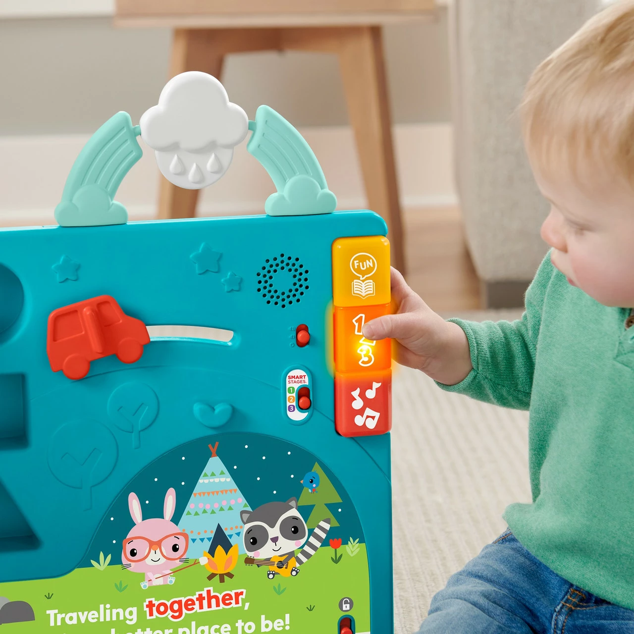 Fisher-Price Sit-To-Stand Giant Activity Book 6 Fisher-Price Sit-To-Stand Giant Activity Book - Image 6