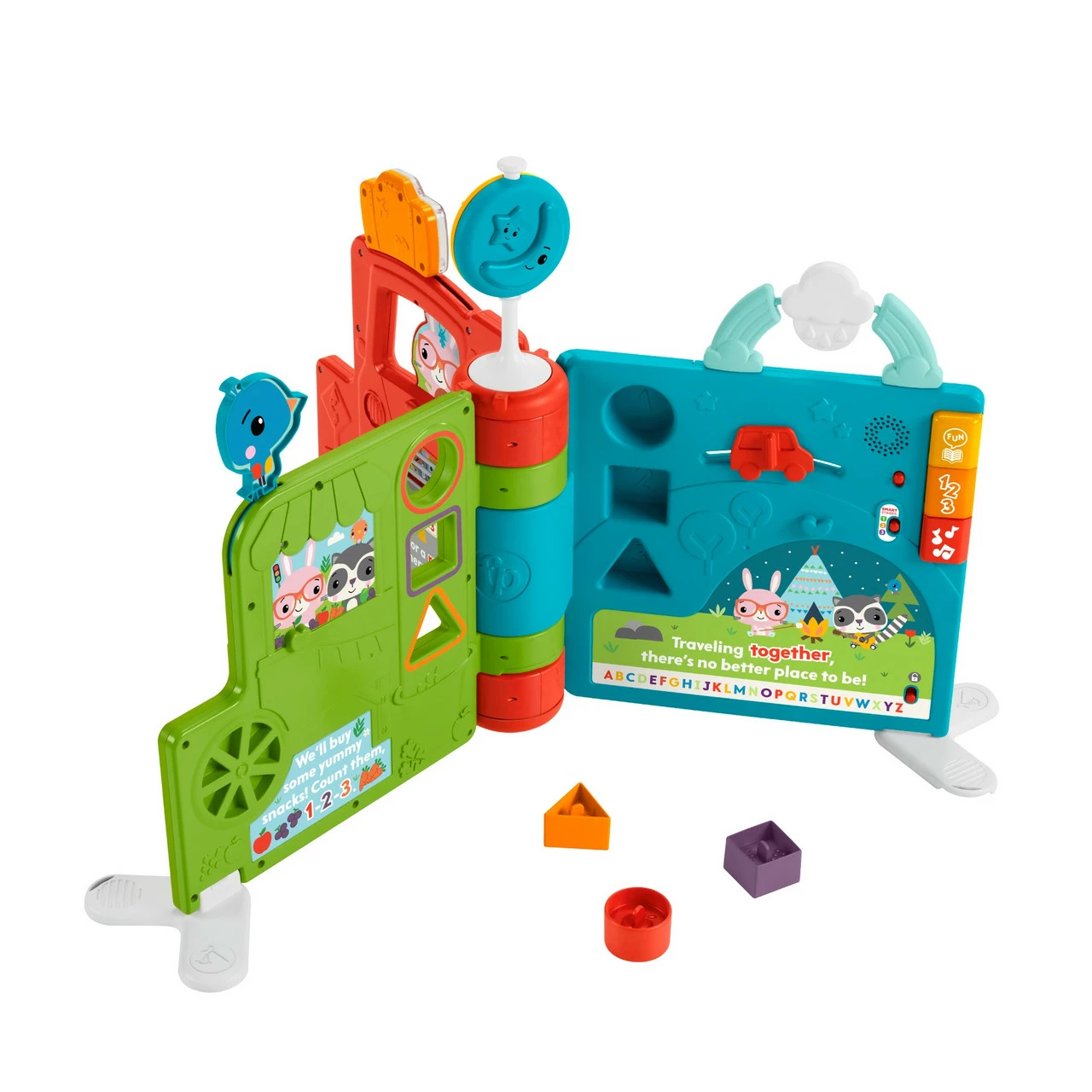 Fisher-Price Sit-To-Stand Giant Activity Book 1 Fisher-Price Sit-To-Stand Giant Activity Book