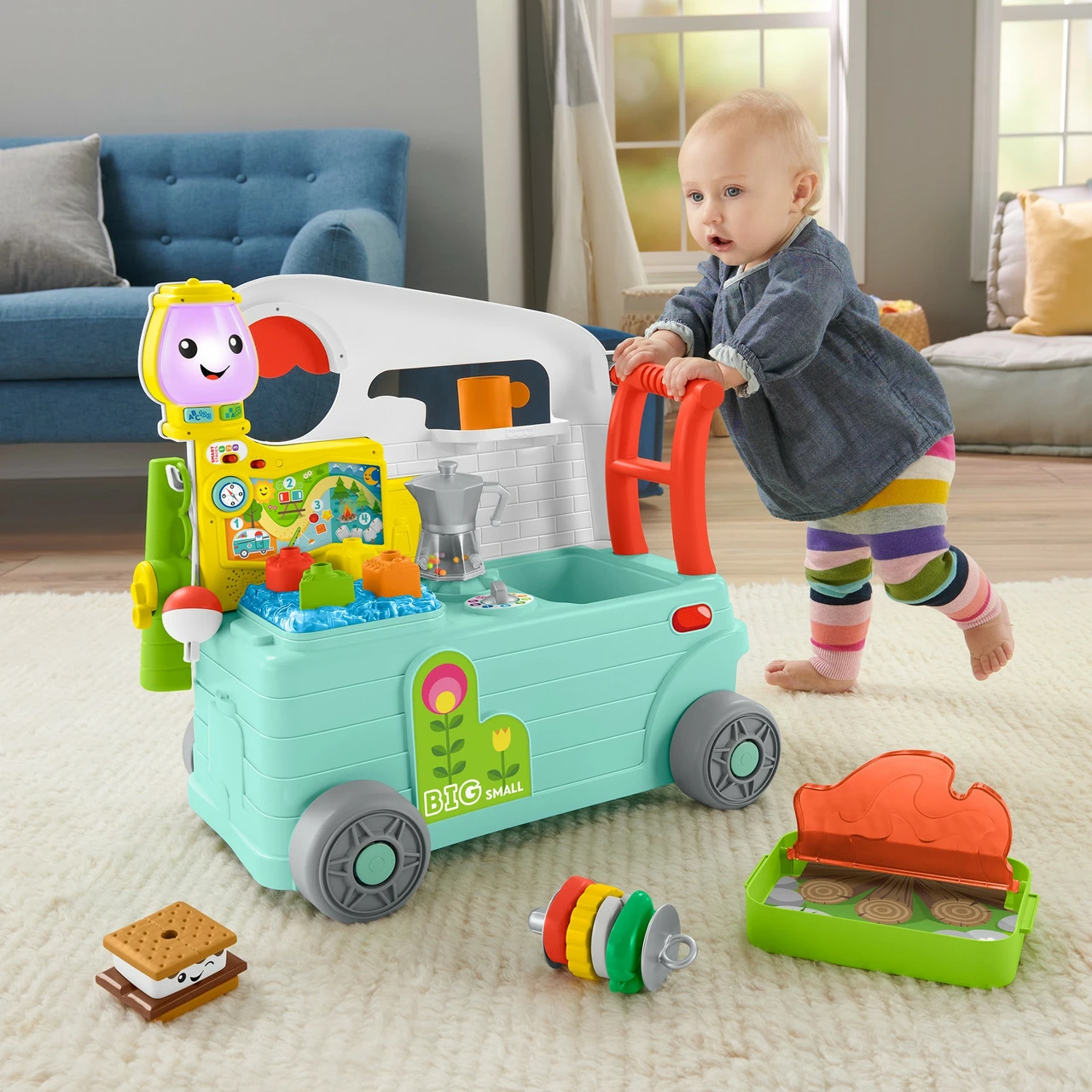 Fisher Price Laugh & Learn 3-in-1 On-the-Go Camper 4 Fisher Price Laugh & Learn 3-in-1 On-the-Go Camper - Image 4
