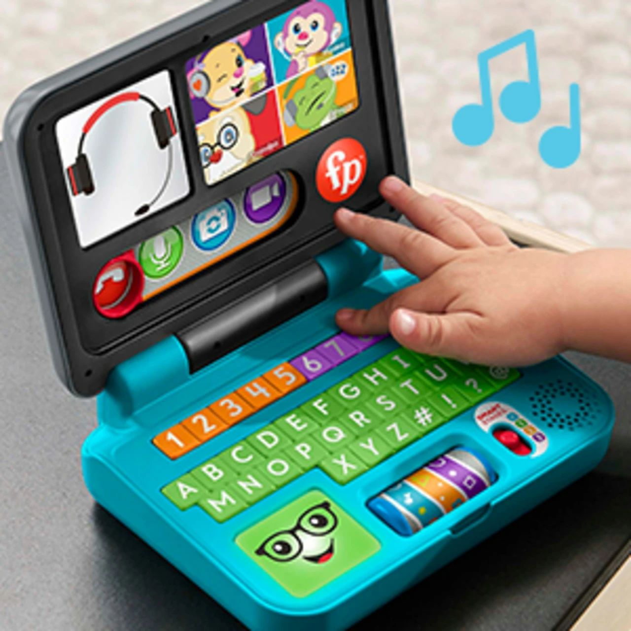 Fisher-Price Laugh & Learn Let'S Connect Laptop 6 Fisher-Price Laugh & Learn Let'S Connect Laptop - Image 6