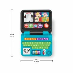 Fisher-Price Laugh & Learn Let'S Connect Laptop 17 Fisher-Price Laugh & Learn Let'S Connect Laptop -Fisher-price-shop HCF33 scale reference 07832.1652249646