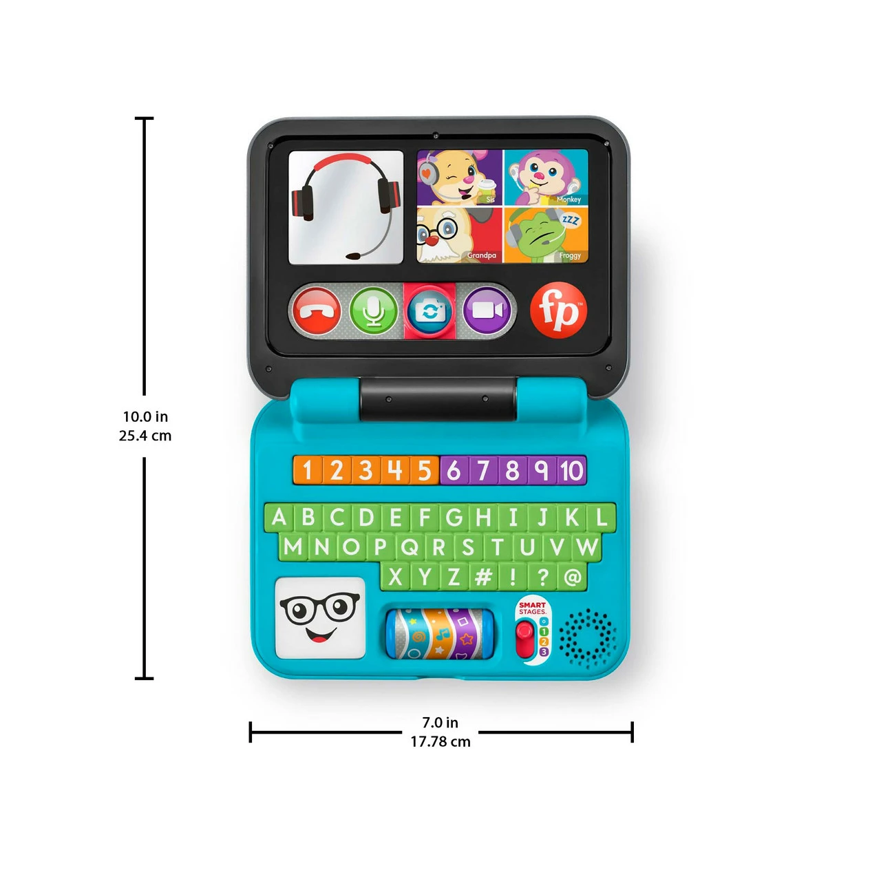 Fisher-Price Laugh & Learn Let'S Connect Laptop 8 Fisher-Price Laugh & Learn Let'S Connect Laptop - Image 8