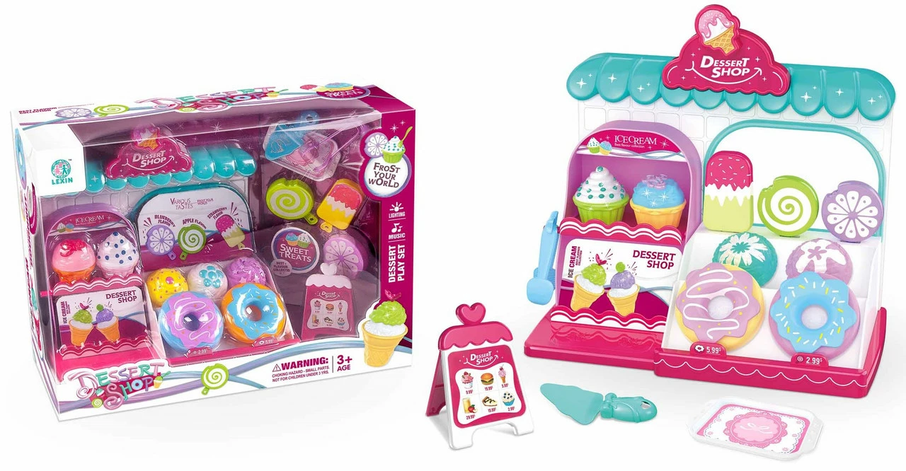 Dessert Shop With Light And Music 1 Dessert Shop With Light And Music