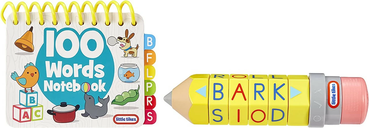 Little Tikes Learn & Play 100 Words Spell & Spin Pencil