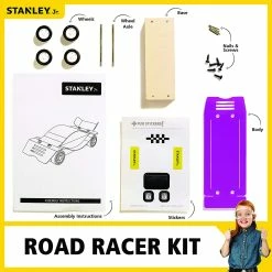 Stanley Jr. Wooden DIY Kit - Road Racer