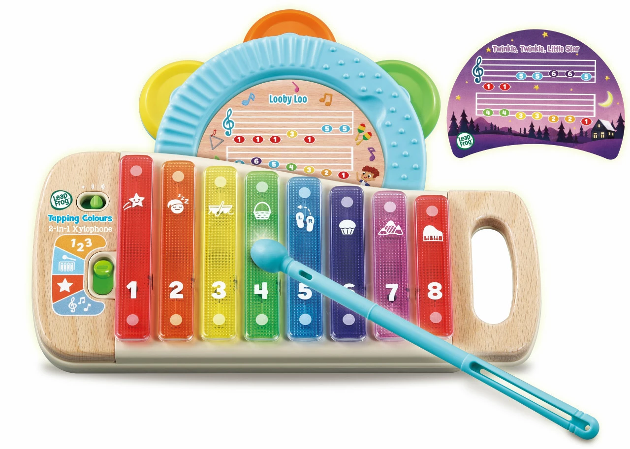 Leapfrog Tapping Colours 2-In-1 Xylophone 1 Leapfrog Tapping Colours 2-In-1 Xylophone
