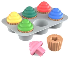 Sort & Sweet Cupcakes Shape Sorting Activity Toy