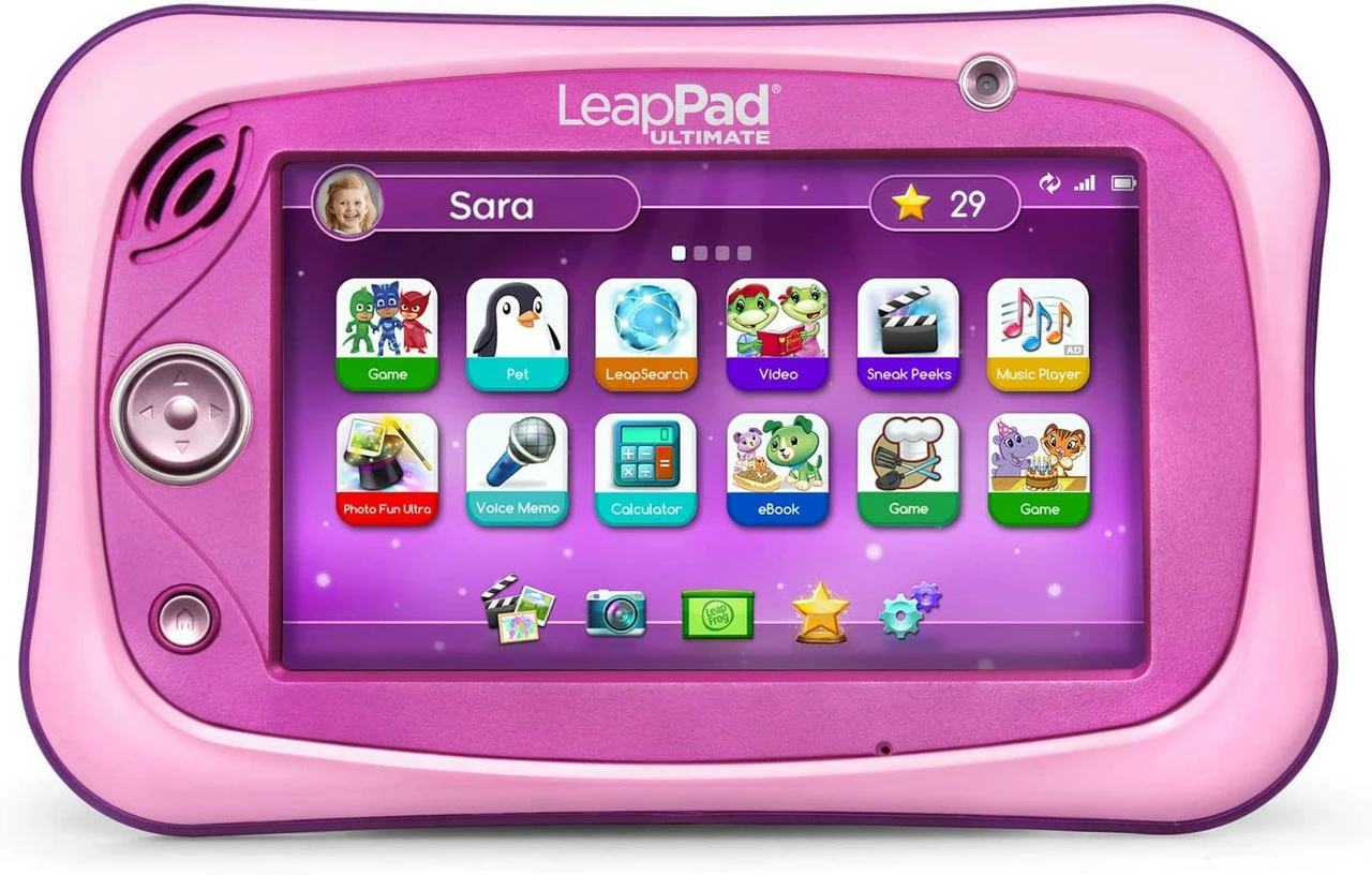Leapfrog Leappad Ultimate Get Ready For School Bundle (Pink) 1 Leapfrog Leappad Ultimate Get Ready For School Bundle (Pink)
